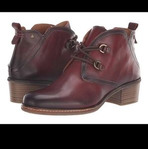 Like New Pikolinos Zaragoza Lace Up Ankle Boot